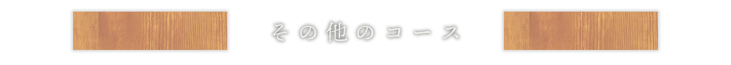 その他のコース